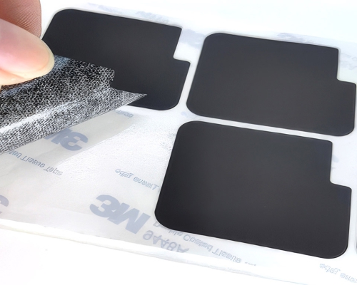 Black film shading insulating single-sided tape