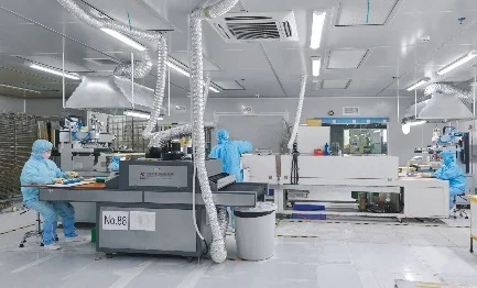 Acrylic/PET button panel