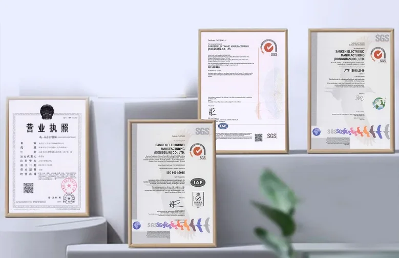 Acrylic/PET button panel