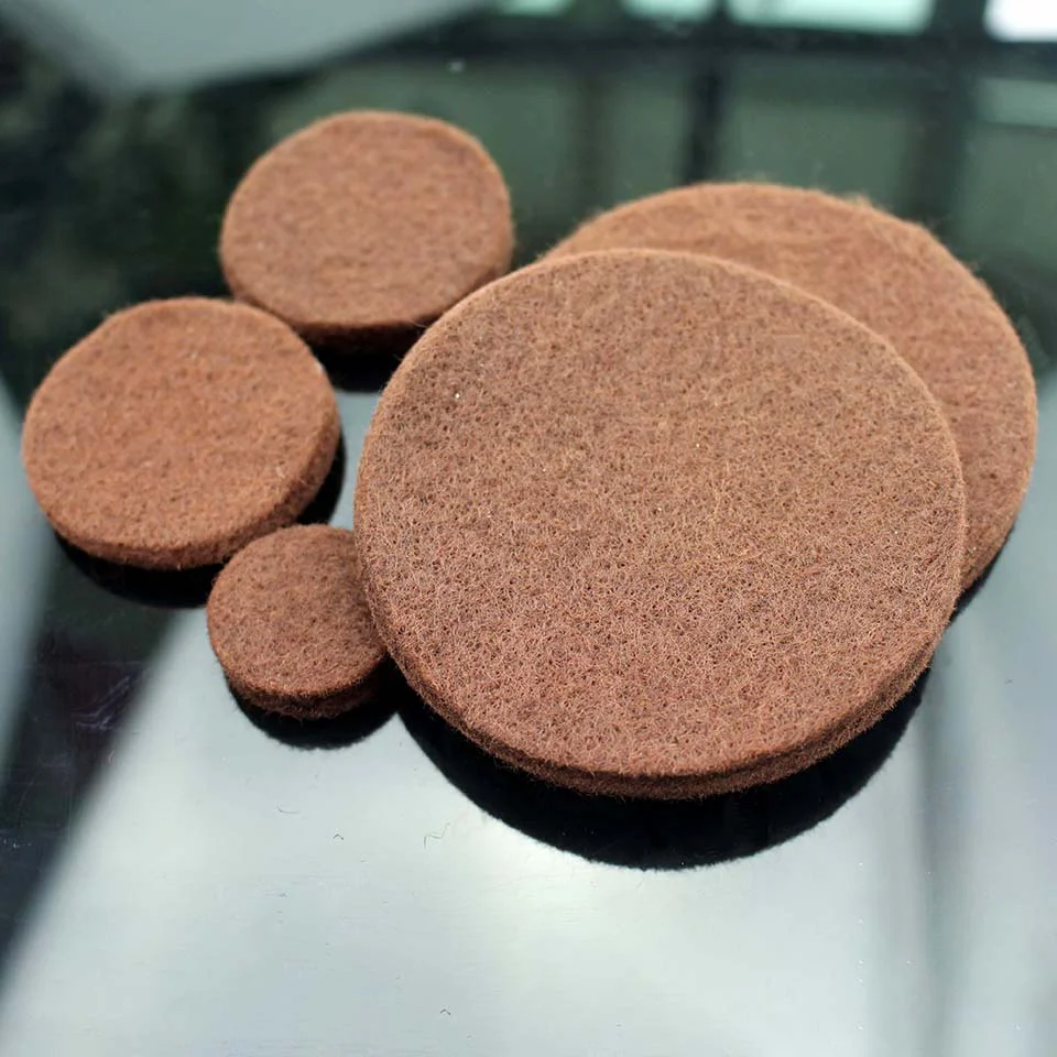 Die-cutting thickened felt gasket