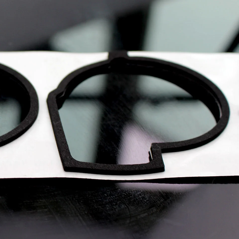 Custom die-cutting special-shaped foam gaskets