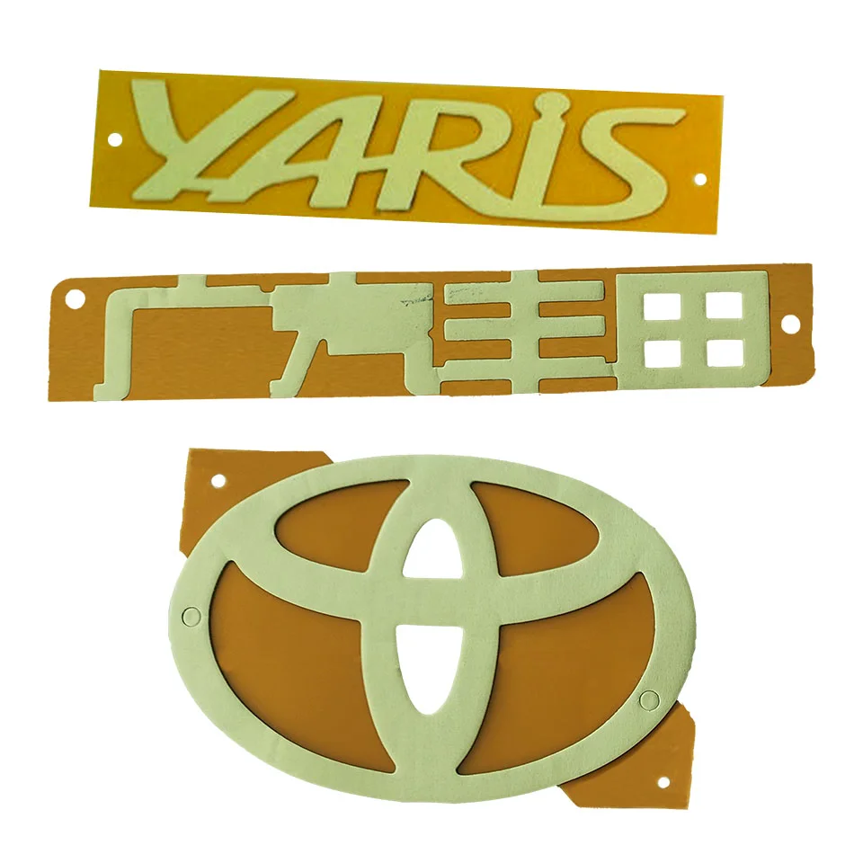 Double sided tape die-cutting custom car logo double-sided tape