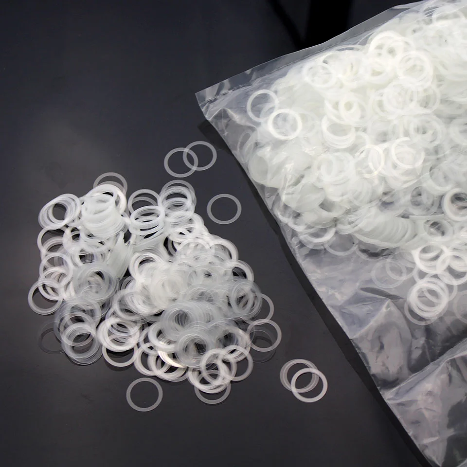 Transparent PVC or PET insulating gasket