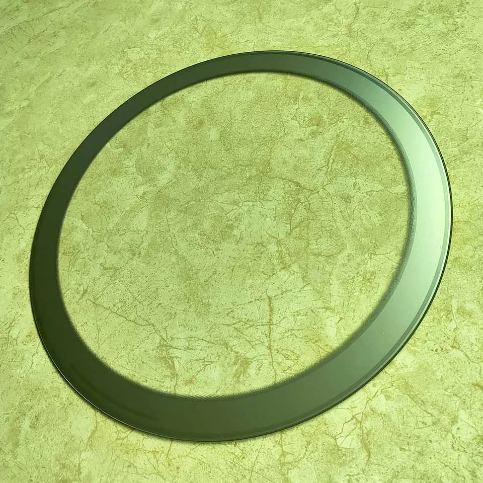 Screen printing processing washing machine transparent window panel