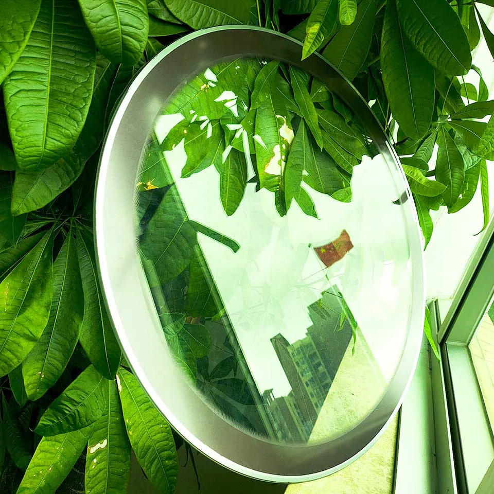 Washing machine's transparent window  