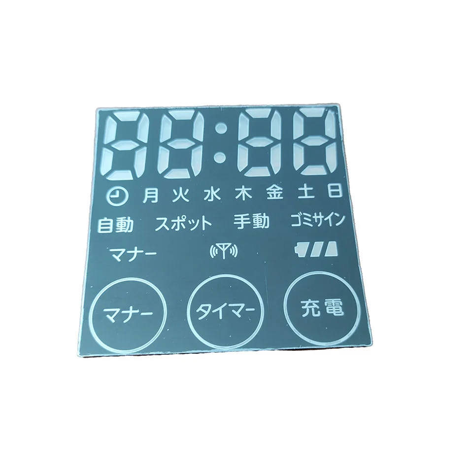 PET button window panel