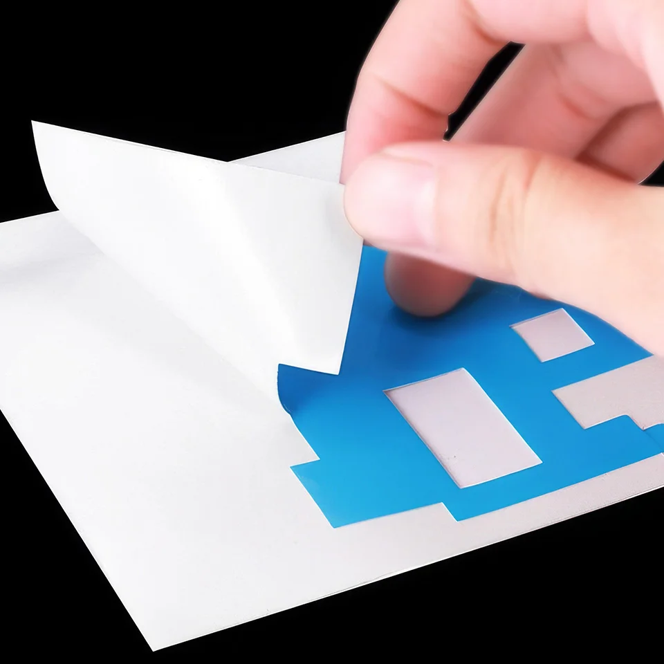 Blue thermally conductive double-sided tape