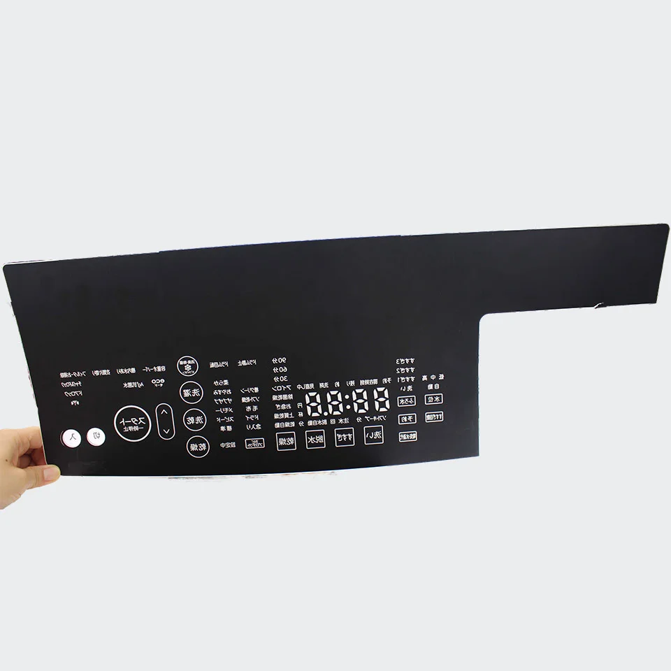 Acrylic/PET button panel