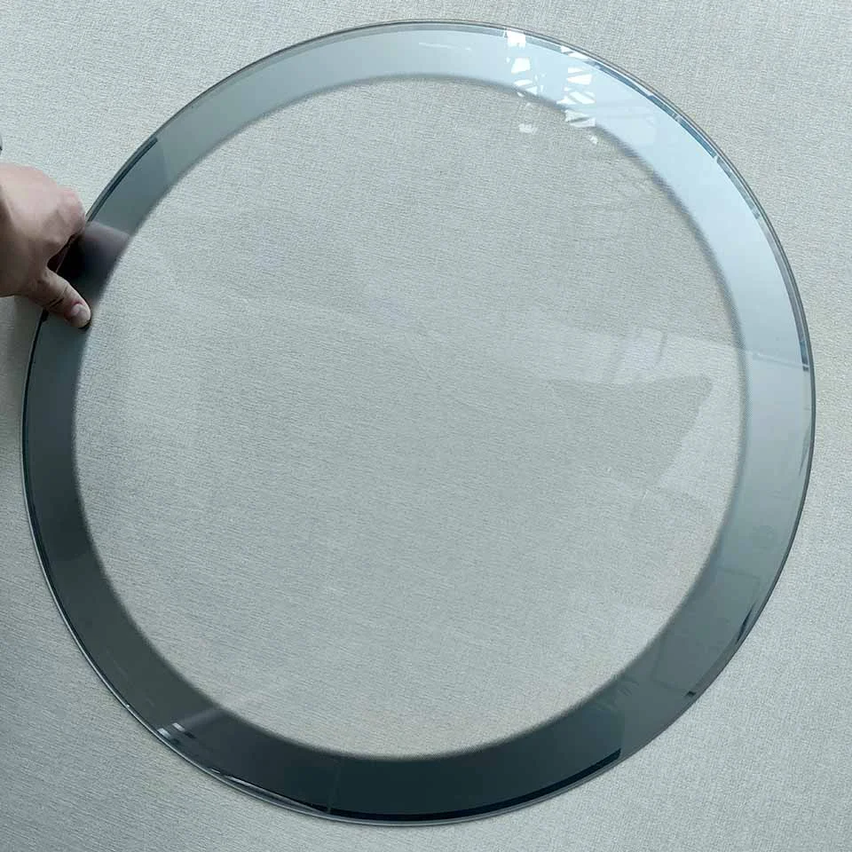 Screen printing processing washing machine transparent window panel