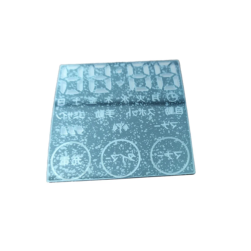 PET button window panel