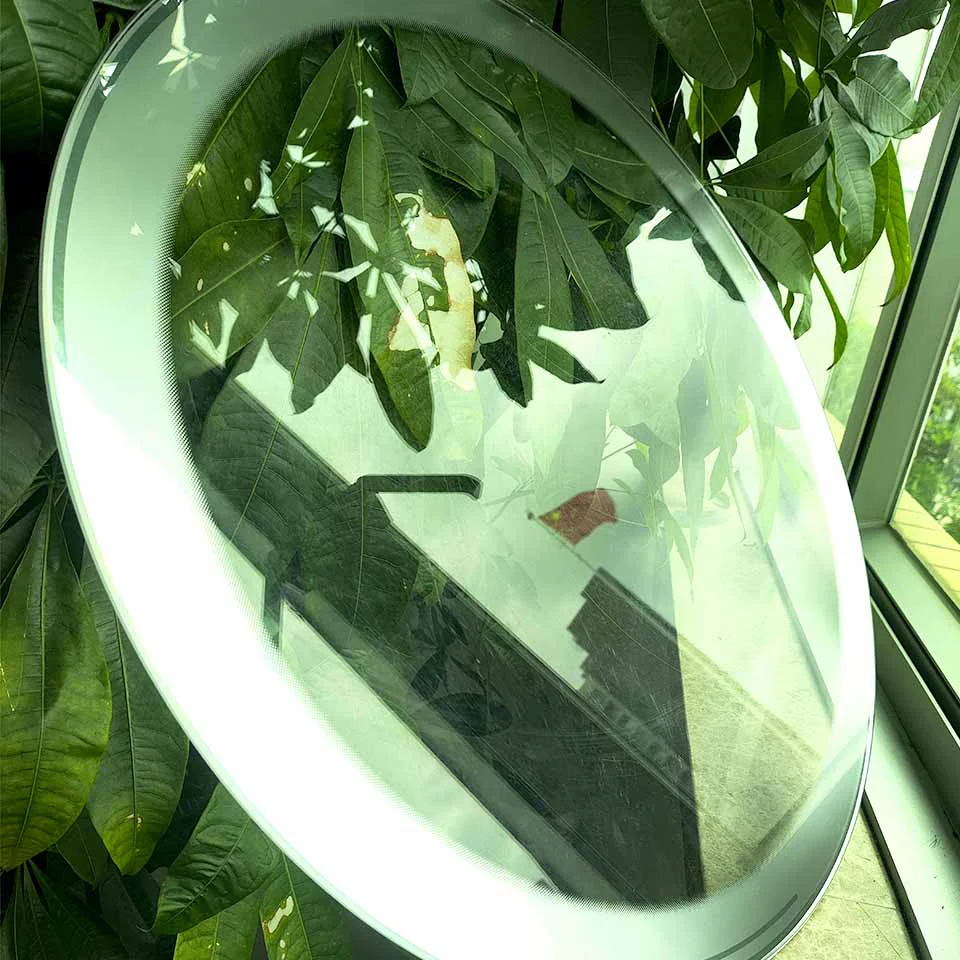 Screen printing processing washing machine transparent window panel