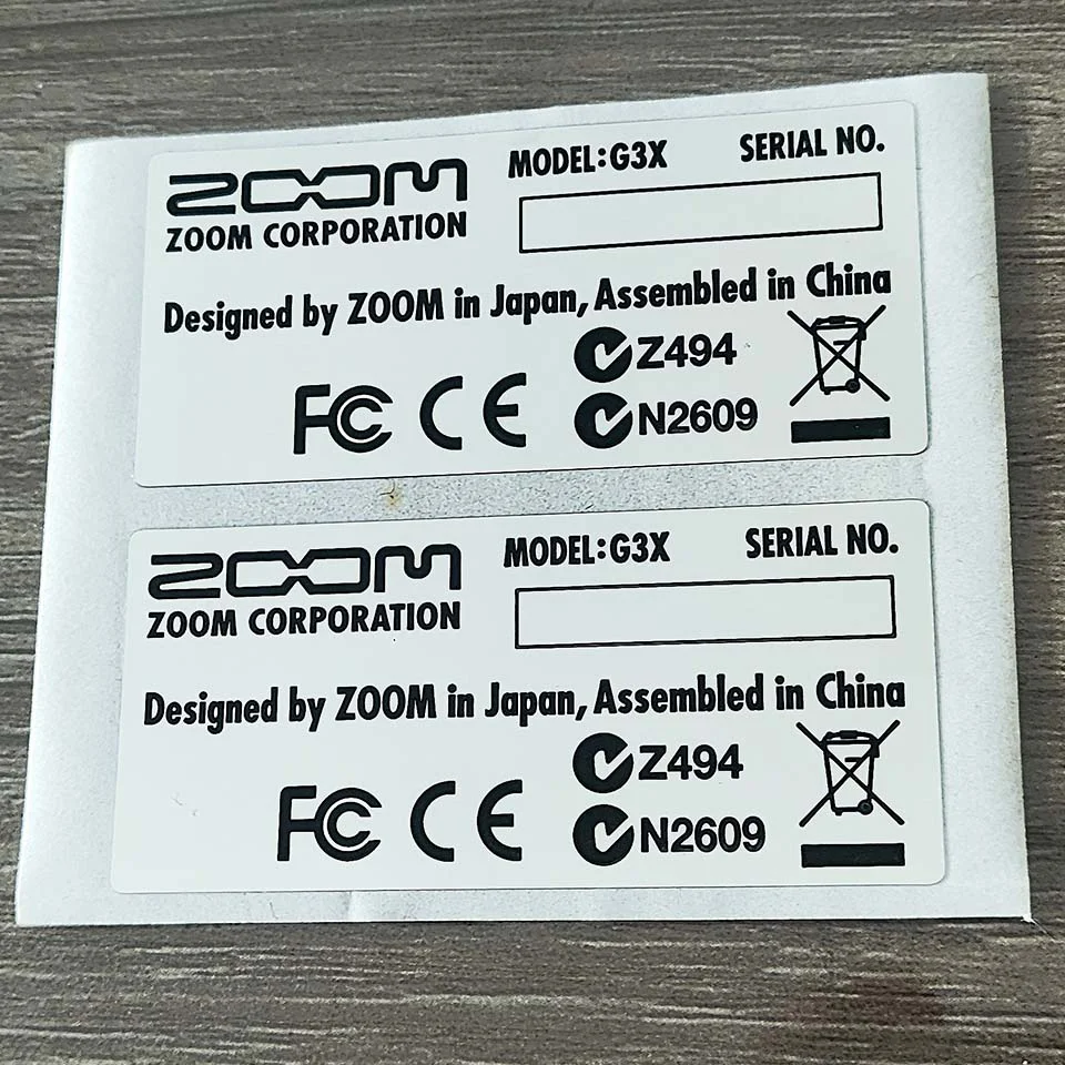 Customize all kinds of self-adhesive nameplate labels